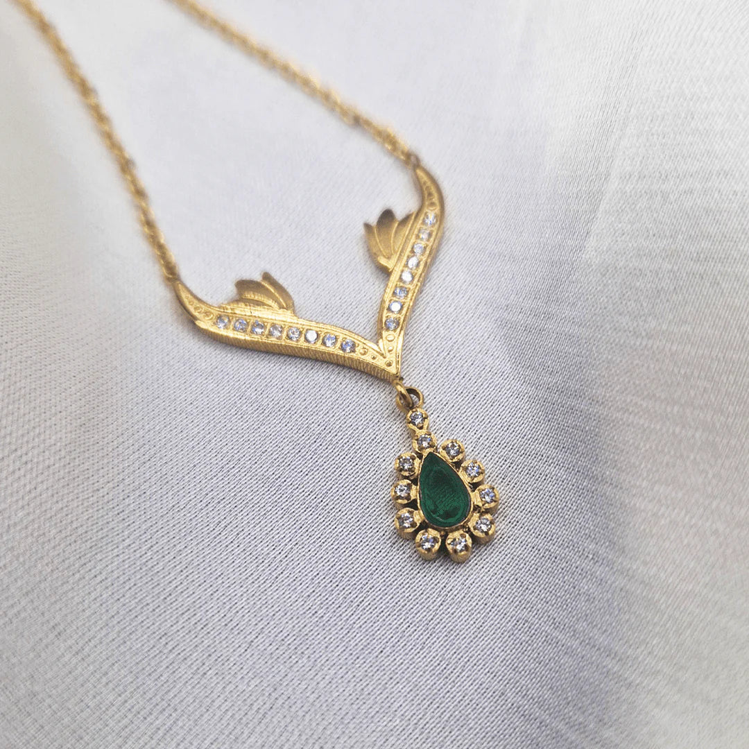 salambijoux - Emerald Teardrop